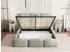 WFL GROUP Harmony Polsterbett mit Bettkasten und Lattenrost, grau, 160x200cm (800000988204)