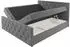 Mirjan24 Loloz Lux Boxspringbett mit Bettkasten und Matratze, 180x200cm (Mikrofaza 0015)
