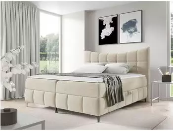Mirjan24 Nova Boxspringbett mit zwei Bettk&auml;sten, H3, 140x200cm (Nova)