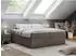 MKS BESS Boxspringbett mit Bettkasten, 120x200cm, braun, H4 (800000649071)