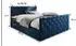 Masseno MANDI Boxspringbett 140x200cm mit Bonell-Matratze und Topper, beige (MANDI 140X200 CM MAGIC VELVET 2250)
