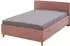 Meise Möbel Fun Polsterbett 140x200cm, rosa, Holzfuß eichefarbig (85175501-0)
