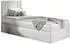 Mirjan24 Boxspringbett Carmen Mini Einzelbett mit Bettkasten und Topper, 80x200cm