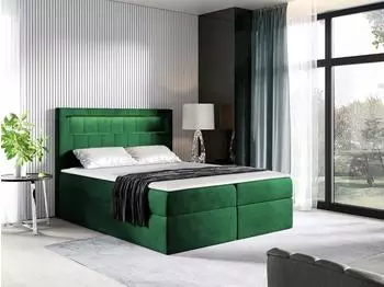 Mirjan24 Boxspringbett Aspen mit zwei Bettk&auml;sten, 160x200cm (Magic Velvet 2225)