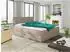 Sofnet Star Boxspringbett mit Bonell-Matratze, Topper & 2 Bettkästen, 140x200cm (Inari 22)