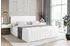 ALTDECOR EDITA-Z Boxspringbett mit Bettkasten, 140x200cm, weiß Kunstleder (800000652886)