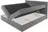 Mirjan24 Loloz Boxspringbett mit Bettkasten und Matratze, 140x200cm (Mikrofaza 0010)