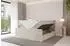 ALTDECOR TOLO-Z-v1 Boxspringbett 160x200cm Cord creme H3 (800001593207)