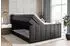 ALTDECOR MOETI-Z KING Boxspringbett 160x200cm, Kunstleder schwarz, H3/H4 Matratzen (800000646930)