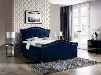 Mirjan24 Bedran Lux Boxspringbett mit zwei Bettk&auml;sten, Magic Velvet 2216, 140x200cm