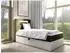 Mirjan24 Gold Junior 1 Boxspringbett 90x200, Bonellfederkern H3, LED-Beleuchtung