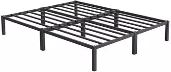 ML-Design Metallbett mit Lattenrost auf Stahlrahmen, 160x200cm, anthrazit