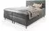Masseno SANTA Boxspringbett 140x200cm mit Bettkasten, hellgrau (SANTA 140X200 CM PAROS 05)