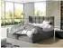 Mirjan24 Gazel Boxspringbett mit Bettkasten, Bonell-Matratze und Topper, 160x200cm (Manila 16)
