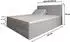 Masseno ASTOR Boxspringbett 140x200cm mit Bonell-Matratze und Topper, creme (ASTOR 140X200 CM LINCOLN 03)