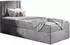 Mirjan24 Carmen Mini Boxspringbett Einzelbett mit Bettkasten, 100x200cm