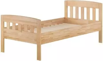Erst-Holz Seniorenbett Einzelbett Buche massiv 100x200cm (60.76-10)