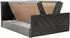 Mirjan24 Boxspringbett Malaga Polsterbett mit 2 Bettkästen, Amor Velvet 4322, 200x200cm