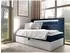 Mirjan24 Gold Junior 2 Boxspringbett 90x200cm, Bonellfederkern H3, mit Bettkasten und Beleuchtung