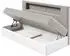 Mirjan24 Gold Junior 2 Boxspringbett 90x200cm, Bonellfederkern H3, mit Bettkasten und Beleuchtung