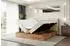 ALTDECOR Lolli8 Boxbett 140x200 mit H3-Matratze, Topper, beige Samt (800000517386)