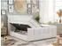 MKS Premium 11 King Boxspringbett 160x200 mit Bettkasten, Kunstleder, weiß, H4 (800000617202)