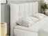 MKS Premium 11 King Boxspringbett 160x200 mit Bettkasten, Kunstleder, weiß, H4 (800000617202)