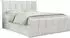 MKS Premium 11 King Boxspringbett 160x200 mit Bettkasten, Kunstleder, weiß, H4 (800000617202)