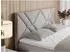 Gerster Neomi Boxspringbett 160x200 beige, H4, mit Bettkasten und Topper (800000790714)