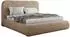 MKS Meble Benea Classic Polsterbett mit Bettkasten, Federleisten, beige, 200x200cm (800001299576)