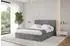 ALTDECOR ALOVA Polsterbett mit Bettkasten, Cord, dunkelgrau, 200x200cm (800001608940)
