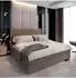 Masseno PISA Boxspringbett 160x200cm mit Bonell-Matratze und Topper (TILIA 17)