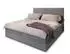 Masseno Pisa Boxspringbett 180x200cm mit Bonell-Matratze und Topper, hellgrau (TILIA 86)