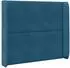 vidaXL Kopfteil-Ohr blau 80x16x4cm Samt