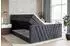 ALTDECOR Ernina-Z King Boxspringbett 180x200cm, dunkelgrau Samt, H3/H4 Matratzen (800000613724)