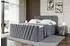 ALTDECOR Ernina-Z King Boxspringbett 180x200cm, dunkelgrau Samt, H3/H4 Matratzen (800000613724)
