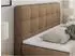 MKS Meble Luka King Boxspringbett mit Bettkasten, Kunstleder, braun, 180x200cm (800000648144)