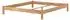 Erst-Holz Doppelbett 180x200 Massivholz Buche natur (60.84-18)