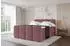 ALTDECOR Nina-Z King Boxspringbett 120x200cm, altrosa, H3+H4 Matratzen, Bettkasten (800001729890)