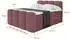 ALTDECOR Nina-Z King Boxspringbett 120x200cm, altrosa, H3+H4 Matratzen, Bettkasten (800001729890)