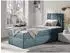 Mirjan24 Carmen Mini Boxspringbett mit Bettkasten und Topper, 90x200cm (Kameleon 72)