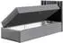 Mirjan24 Carmen Mini Boxspringbett mit Bettkasten und Topper, 90x200cm (Kameleon 72)