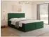 Mirjan24 Tirulo Boxspringbett mit Bettkasten und Topper, 180x200cm (Polo 889)