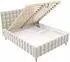 Mirjan24 Ardea Leg Polsterbett mit Bettkasten, Leistenlattenrost, 160x200cm