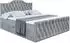 ALTDECOR Vila-1-Z Boxspringbett mit Fußteil, H3, grau, 120x200cm (800001767875)