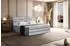 ALTDECOR Celestia-Z Boxspringbett mit Bettkasten 160x200cm H3 hellgrau Samt (800001766003)