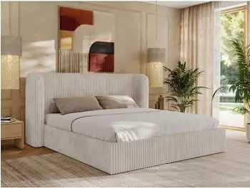 MKS Emora Classic Polsterbett 140x200cm, Cord, beige (800001268032)