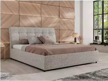 MKS Gala Classic Polsterbett mit Bettkasten & Lattenrost, 140x200cm (800001299994)