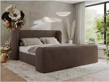 MKS Emora Classic DUO Polsterbett 180x200cm, braun Velvet (800001268039)