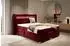 Fun Möbel Armando Boxspringbett elektrisch, Stoff Fresh, rot, 120x200cm